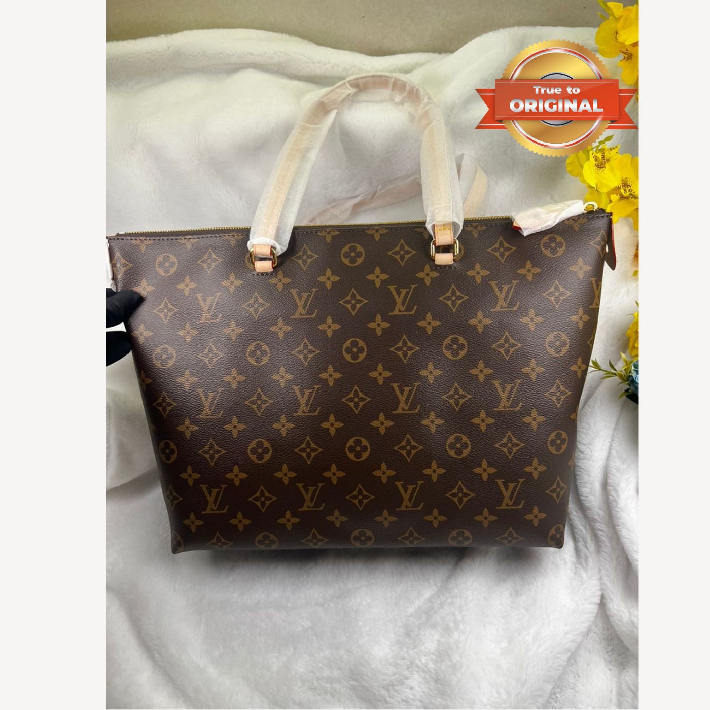 [True-to-ORIGINAL] Louis Vuitton Lena MM Monogram Canvas Brown For Women 16.5in/42cm